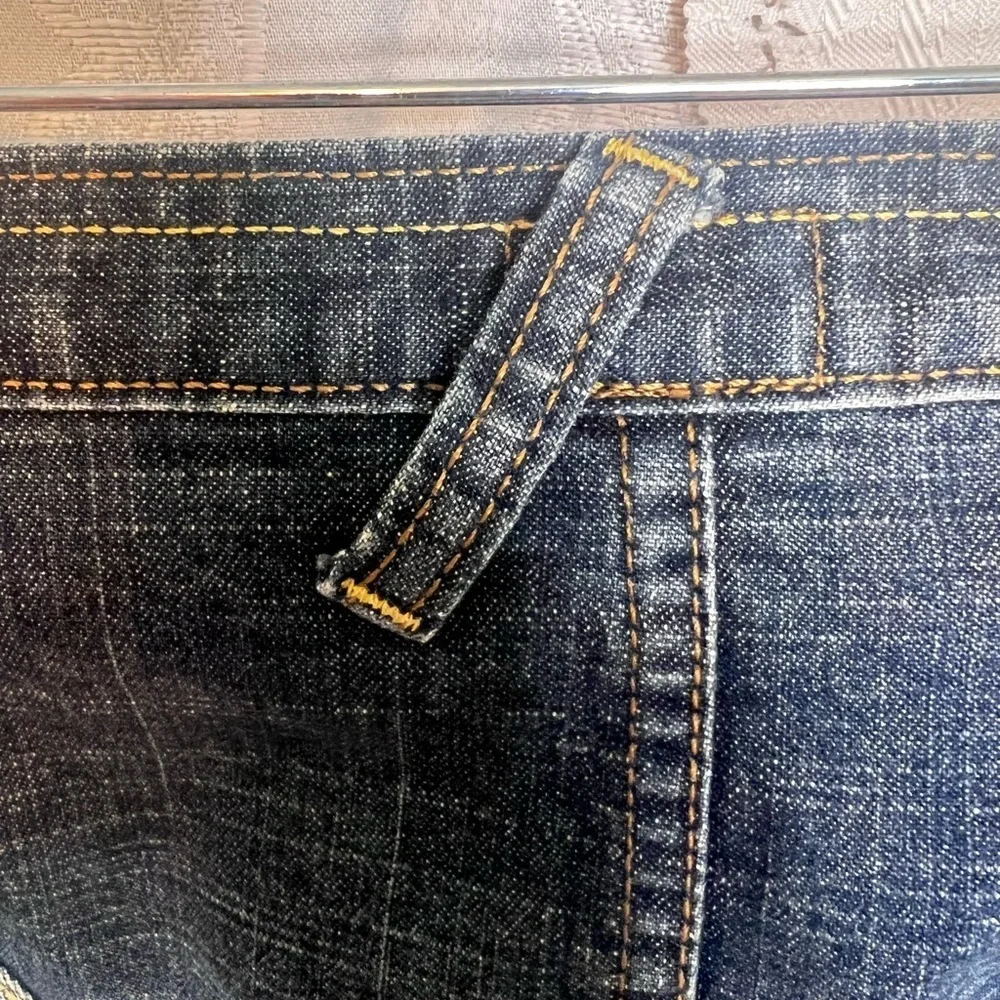 SZ 29, Von Dutch chaps style, two-tone jeans